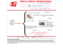 Tablet Screenshot of benluiindia.com